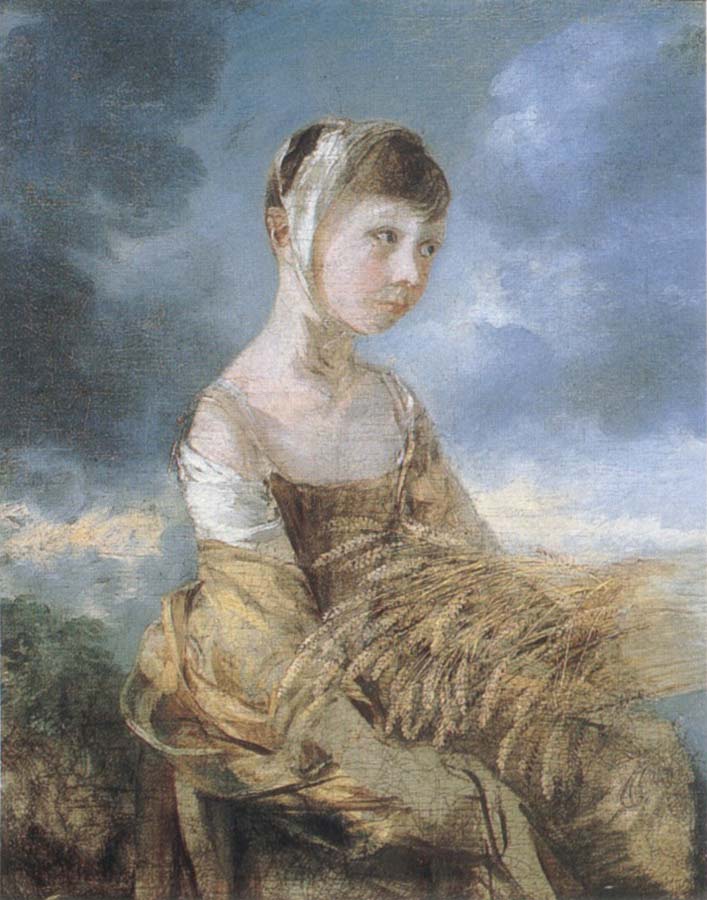 Thomas Gainsborough Margaret Gainsborough Gleaning